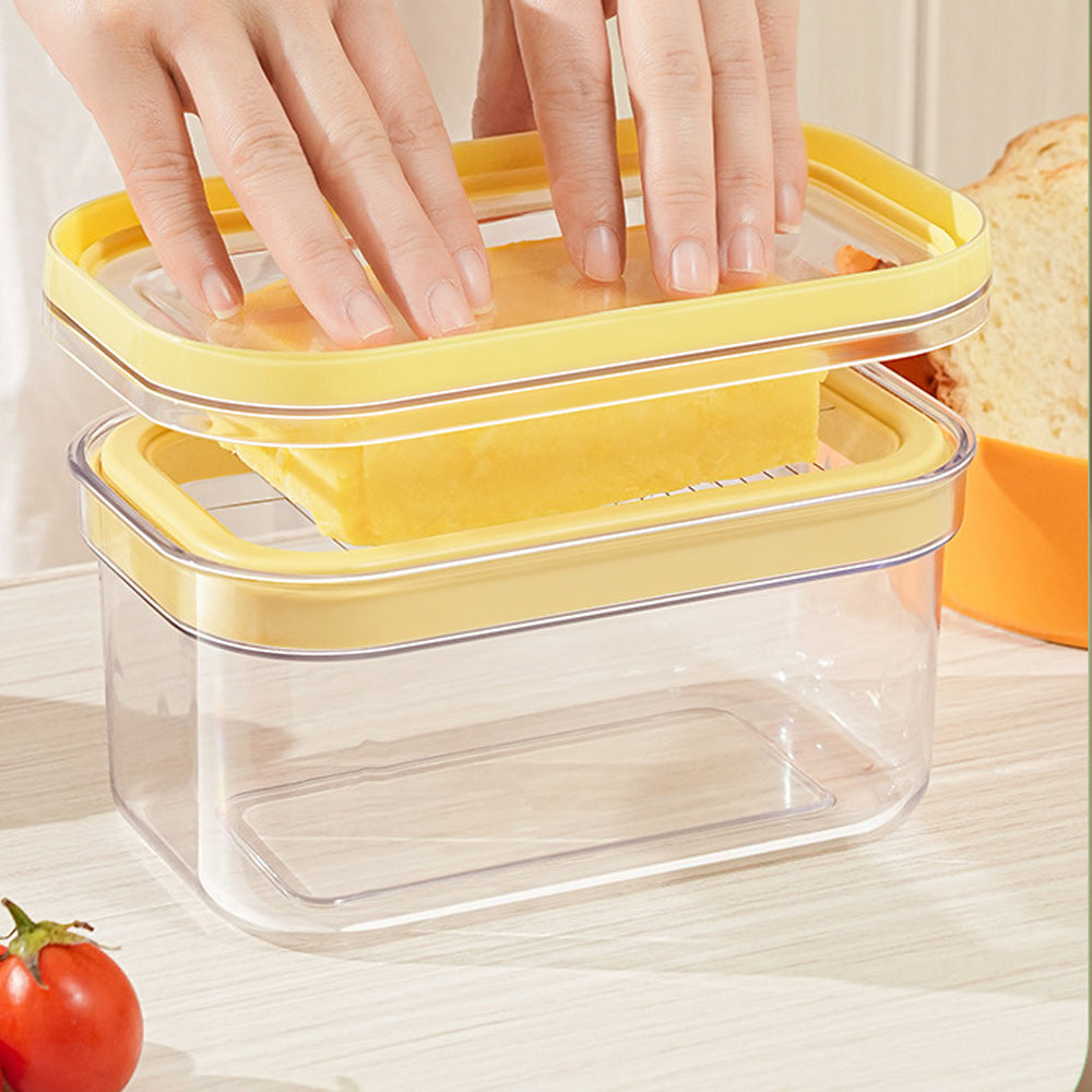 Boîte à Beurre Innovante avec Fonction de Coupe Compacte et Élégante 2