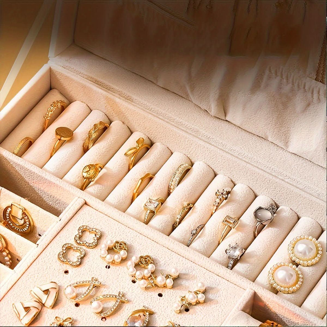 Boîte à Bijoux Élégante en Cuir 8