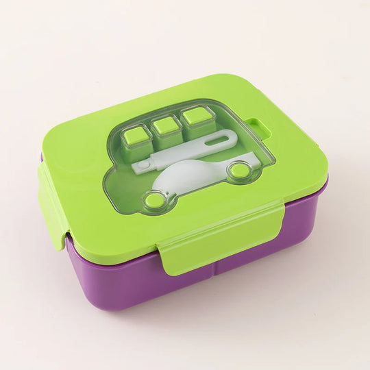 Boîte à Gouter Enfant Motifs Dessin Animé Pratique et Colorée 0