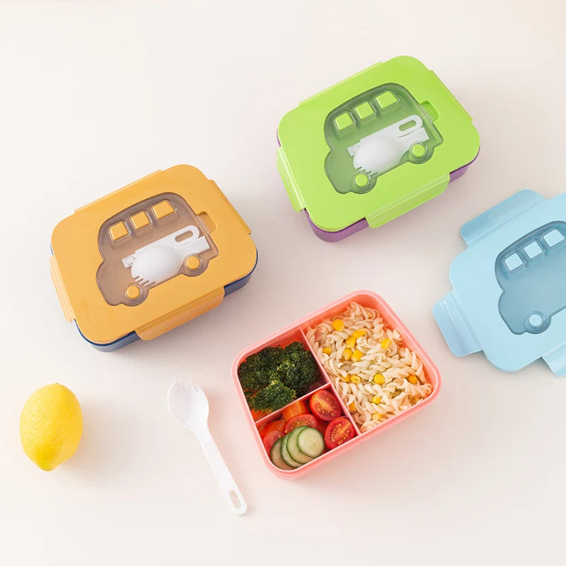 Boîte à Gouter Enfant Motifs Dessin Animé Pratique et Colorée 2