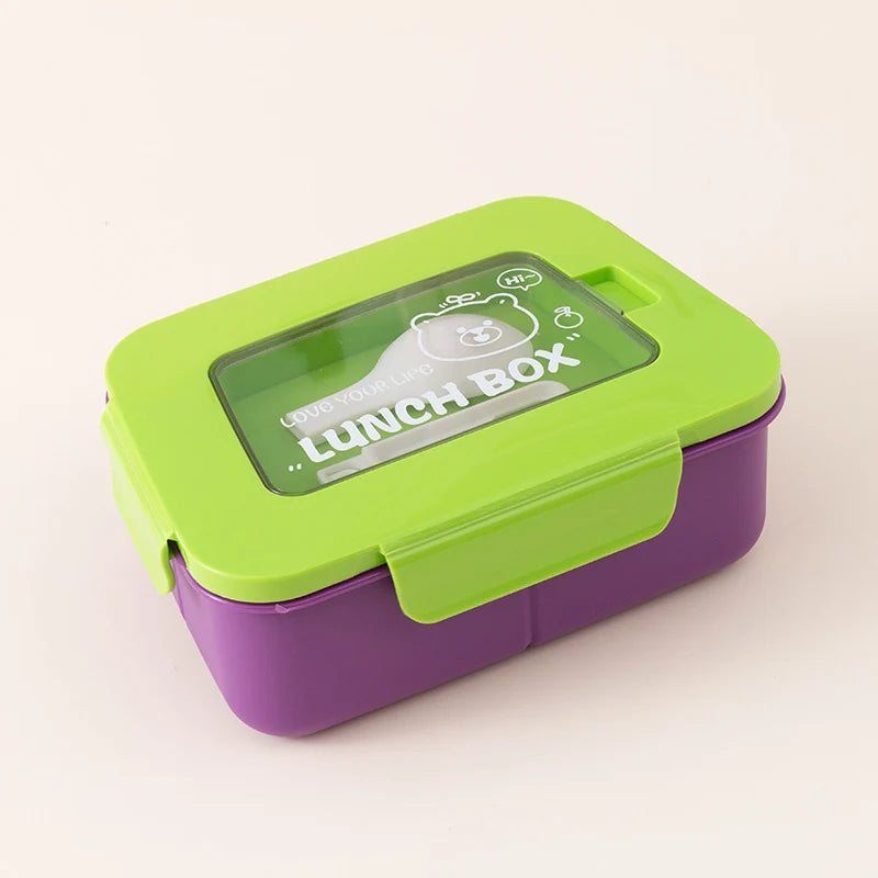 Boîte à Gouter Enfant Motifs Dessin Animé Pratique et Colorée 5