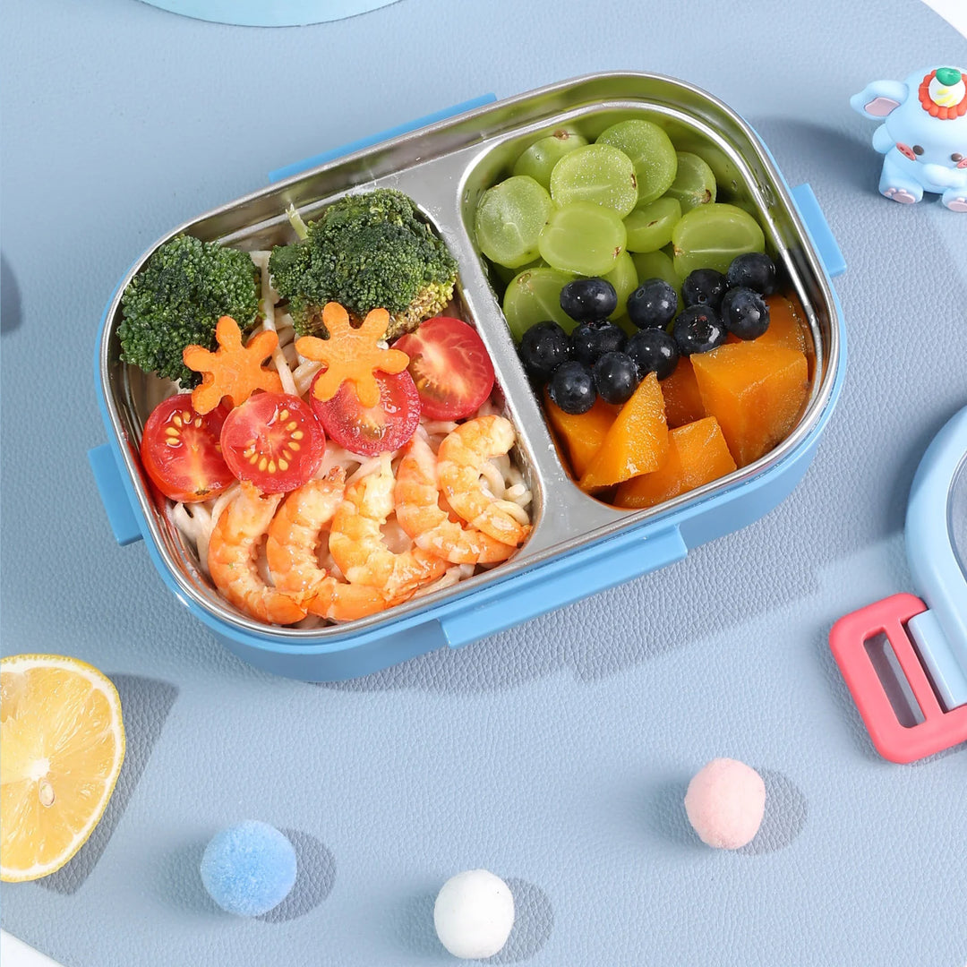 Boite à Lunch Amusante Pour Enfants et Adultes Avec Compartiments Multiples 2