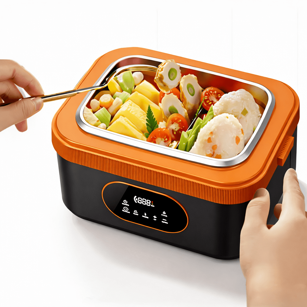 Boîte à Lunch Auto-Chauffante Sans Fil Pratique 1000 ml 5