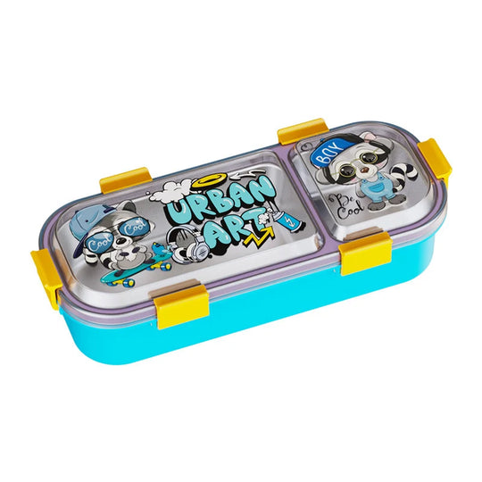 Boîte à Lunch Bento Amusante avec Compartiments Multiples pour Femmes et Hommes 0