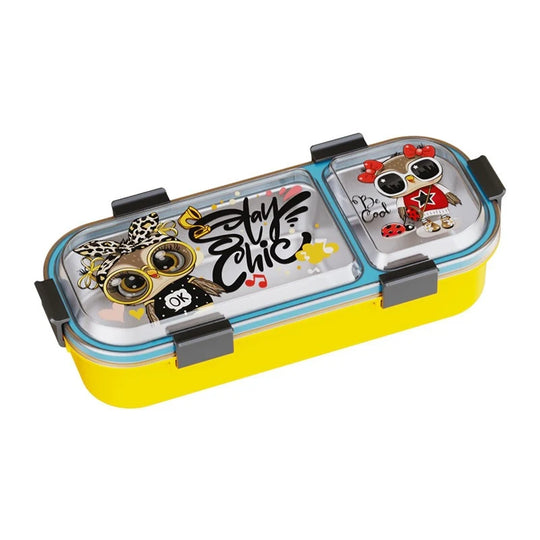 Boîte à Lunch Bento Amusante avec Compartiments Multiples pour Femmes et Hommes 6