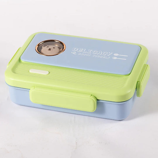 Boîte à Lunch Bento Multi-Compartiments Motif Animalier pour Femmes 7