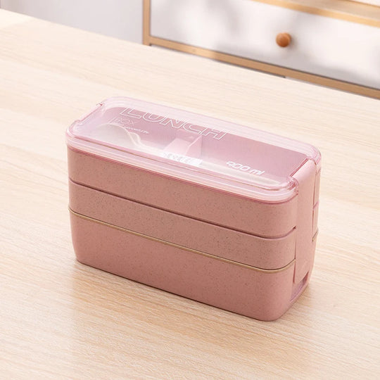 Boîte à Lunch Compacte Pratique pour Femmes et Hommes avec Fourchette Incluse 5