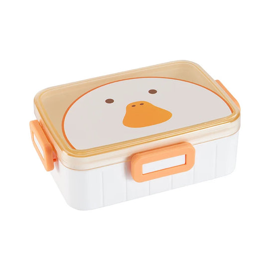 Boîte à Lunch Enfant Canard Amusant Compartiments Pratiques 2