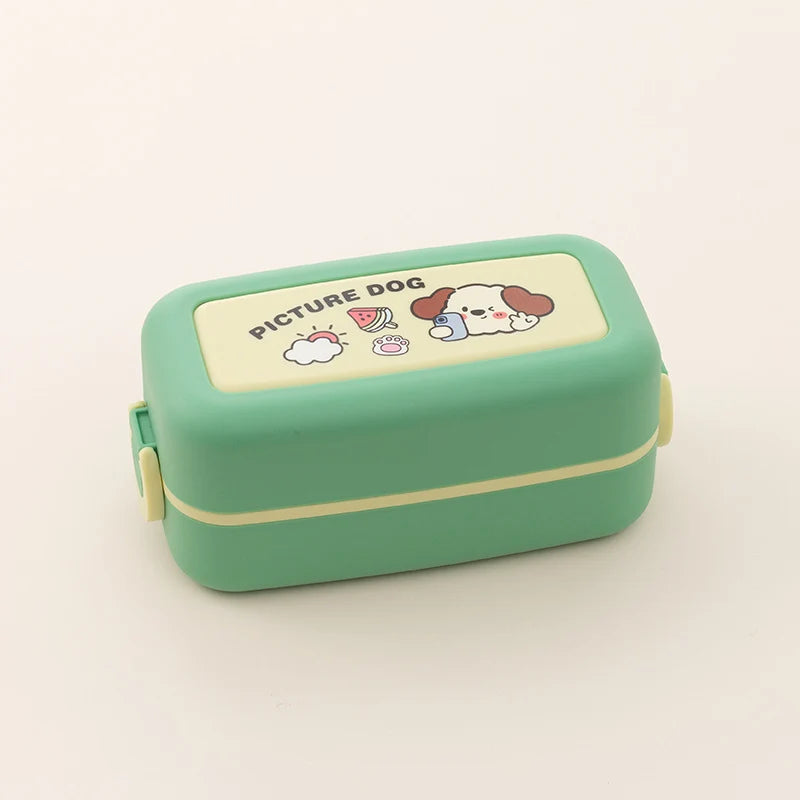 Boîte à Lunch Illustrée Pratique pour Femme 0