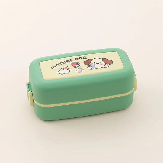 Boîte à Lunch Illustrée Pratique pour Femme 0