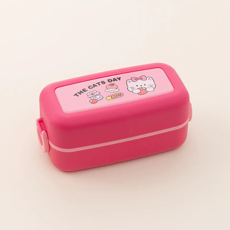 Boîte à Lunch Illustrée Pratique pour Femme 4