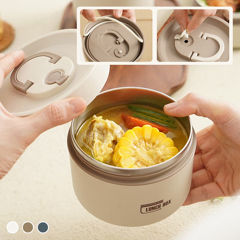 Boîte à Lunch Isolée à Double Paroi pour Hommes et Femmes 7