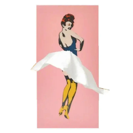 Boite à Mouchoirs Rétro Femme Décorative pour Intérieur 6