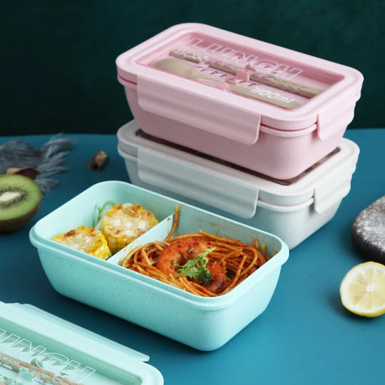 Boîte à Repas Multi-Compartiments Pratique et Écologique 0