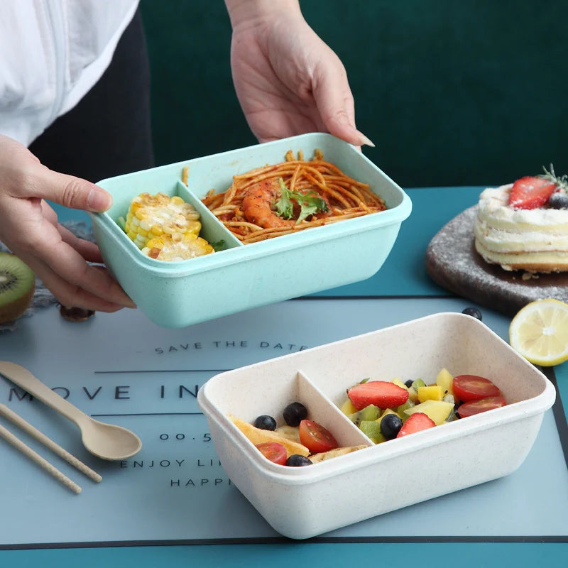 Boîte à Repas Multi-Compartiments Pratique et Écologique 2