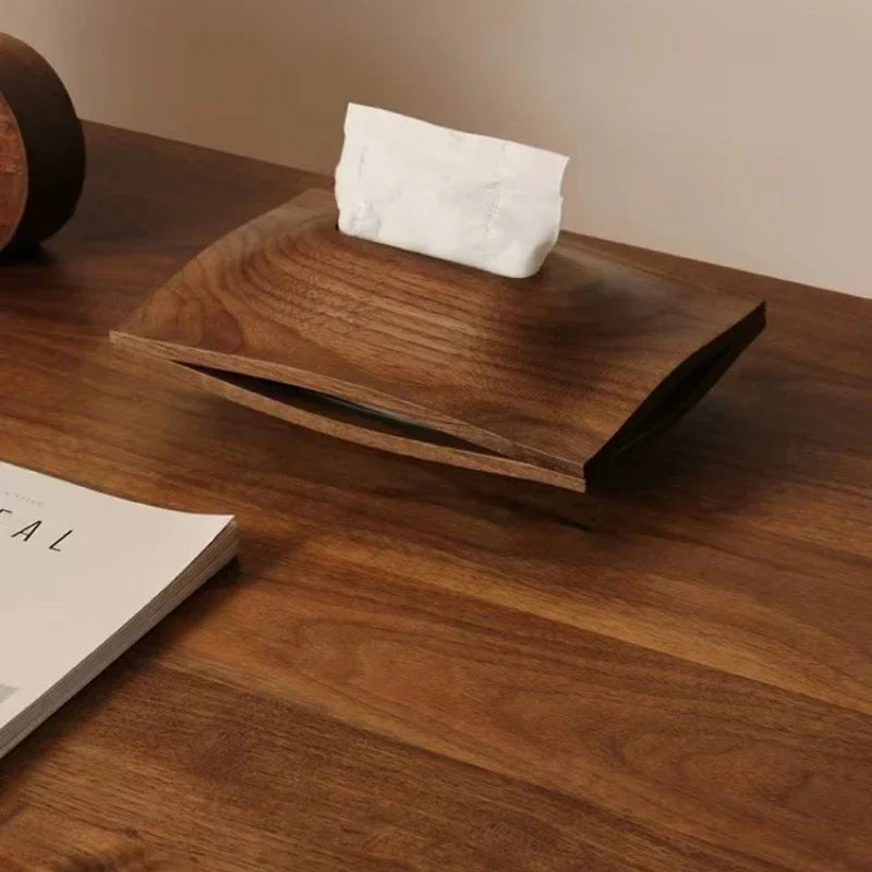 Boîte à Tissus en Bois Minimaliste pour Maison et Bureau 1