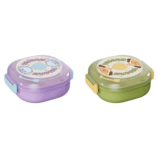 Boîte à goûter multi-compartiments ludique pour enfants et adultes 0