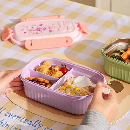 Boîte à lunch Bento Fantaisie pour Enfants et Adultes 3