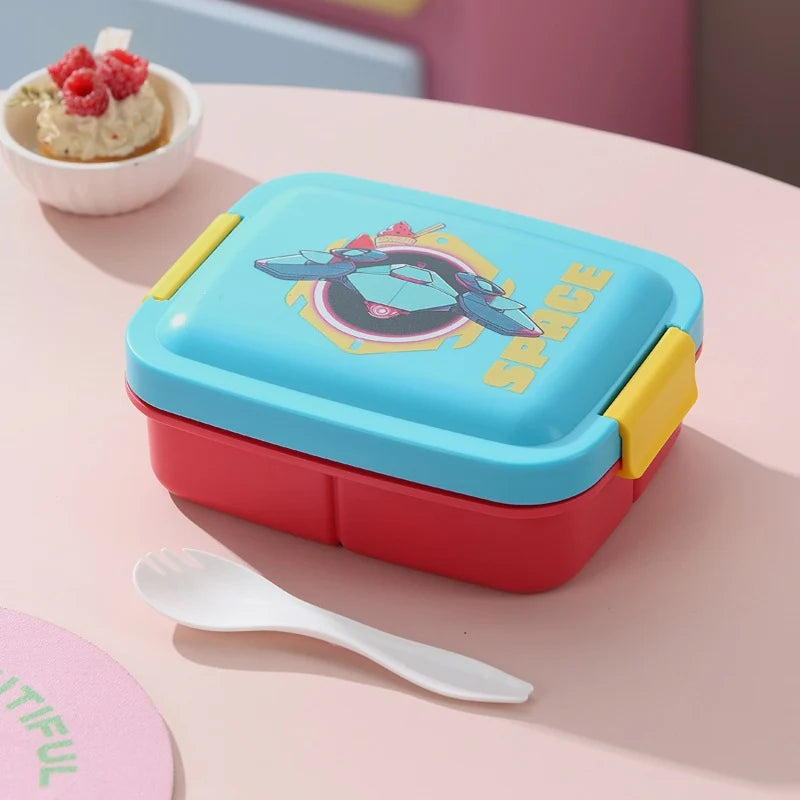 Boîte à lunch Bento créative à deux niveaux pour femmes et hommes 6
