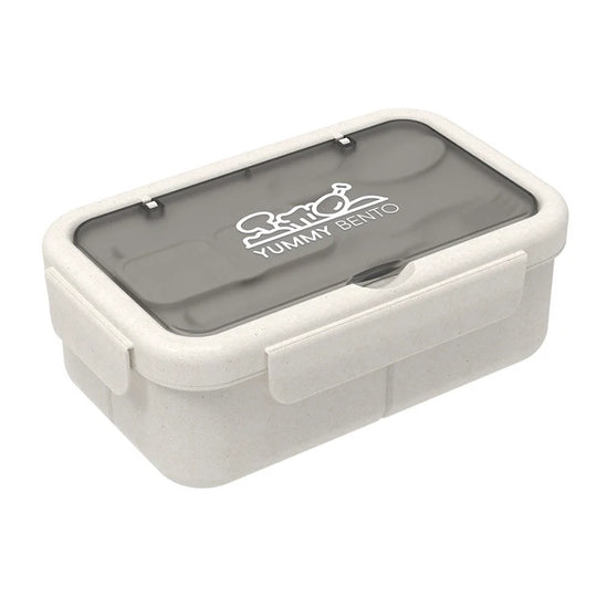 Boîte à lunch Bento écologique avec fermeture hermétique et compartiments multiples 0