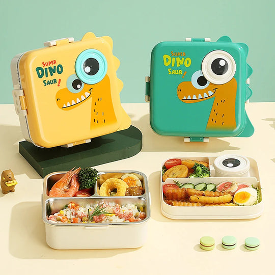 Boîte à lunch Bento enfant motif éléphant ludique 1