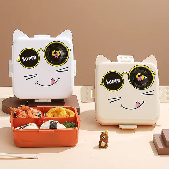 Boîte à lunch Bento enfant motif éléphant ludique 3
