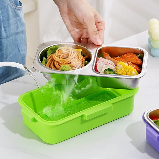 Boîte à lunch Bento enfant motif requin ludique 2