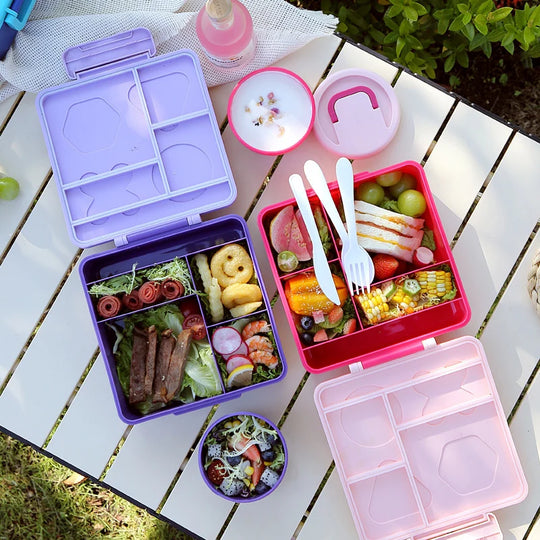 Boîte à lunch Bento interactive multi-formes pour femmes 2