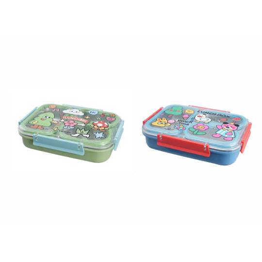Boîte à lunch Bento multi-compartiments ludique pour femmes et hommes 1