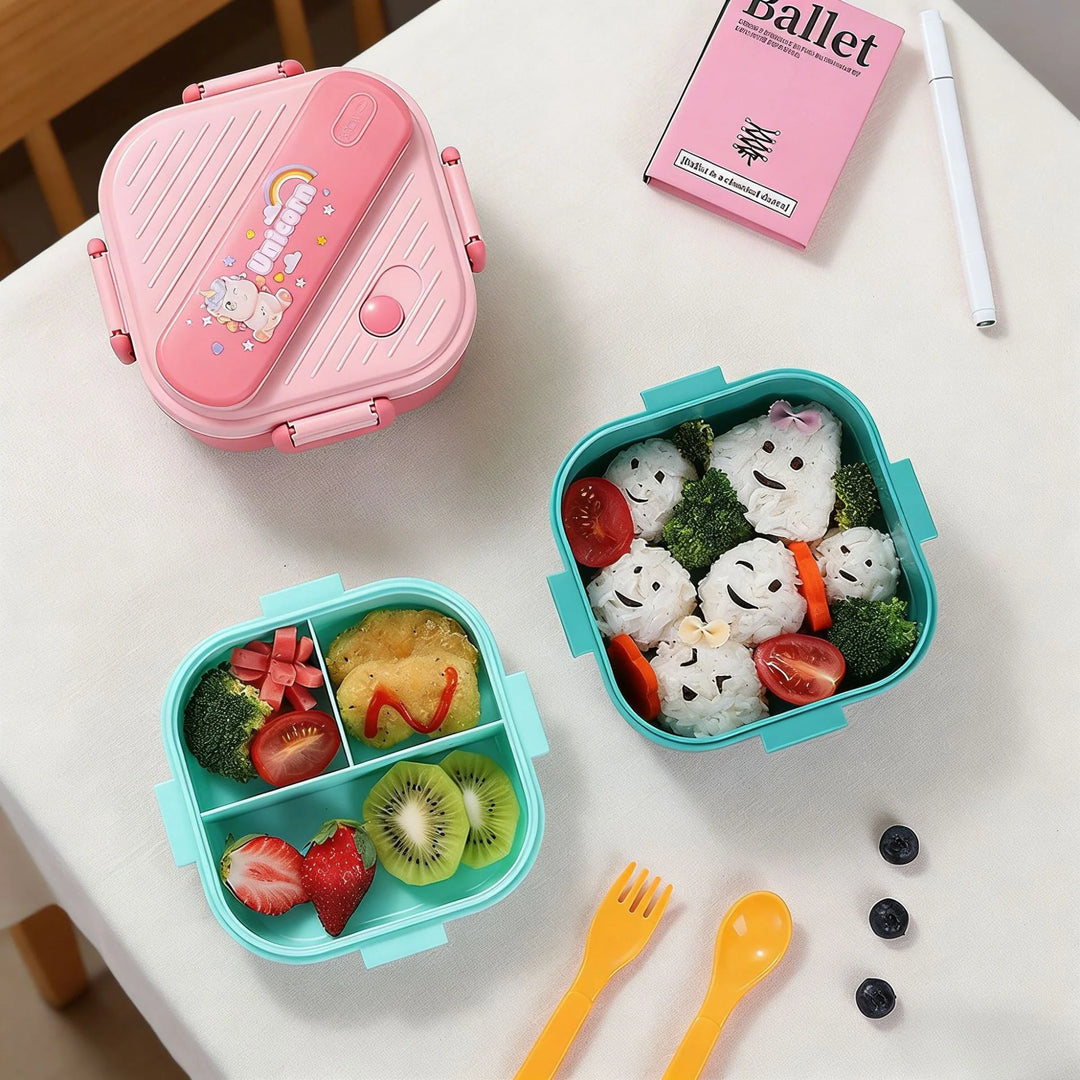 Boîte à lunch Bento multi-compartiments pour enfants et adultes 0