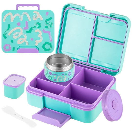Boîte à lunch Bento multi-compartiments pour femmes et hommes 1