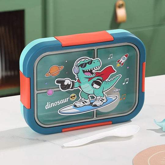 Boîte à lunch Bento multi-compartiments thème sport pour enfants et adultes 9