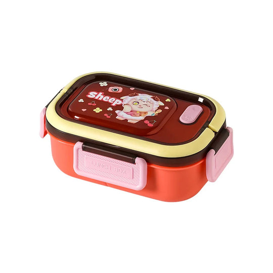 Boîte à lunch Bento pour enfants avec compartiments et motifs animaux 5