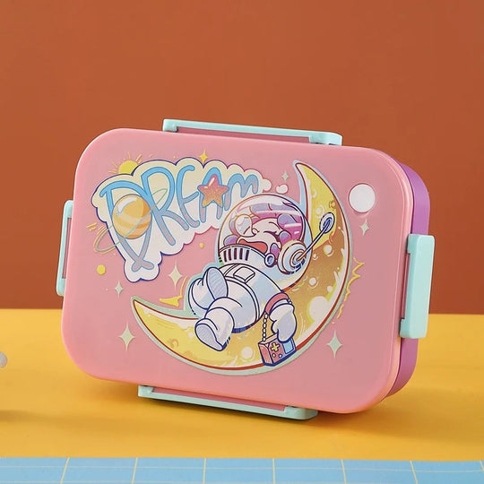 Boîte à lunch Bento pour enfants avec compartiments ludiques 8