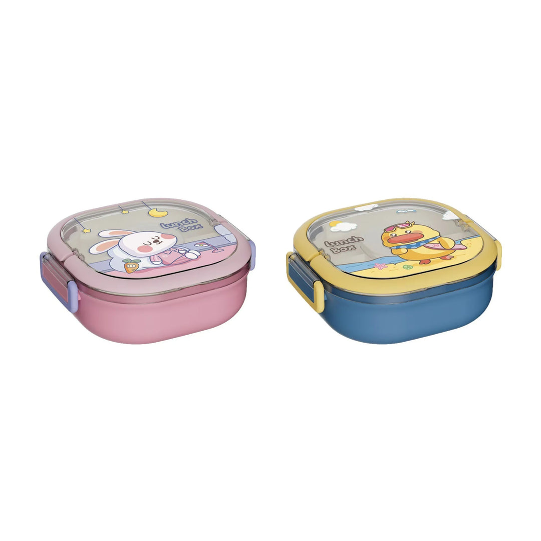 Boîte à lunch Bento pour enfants style dessin animé 0