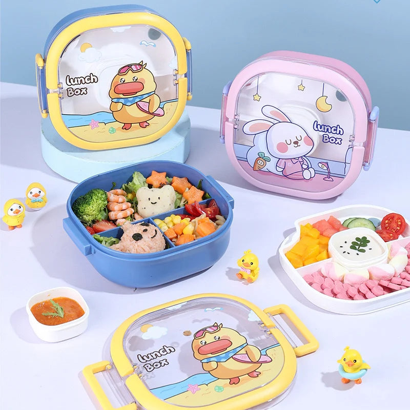 Boîte à lunch Bento pour enfants style dessin animé 1