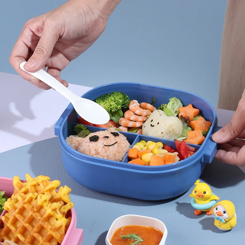 Boîte à lunch Bento pour enfants style dessin animé 2