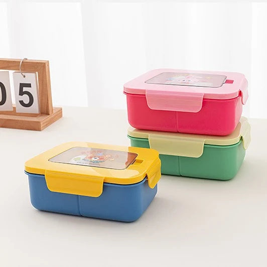 Boîte à lunch enfant avec compartiments ludiques 0
