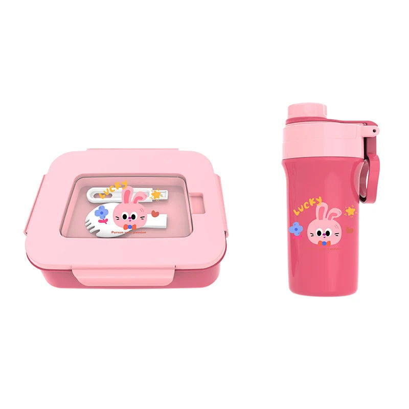 Boîte à lunch enfant avec compartiments ludiques 2