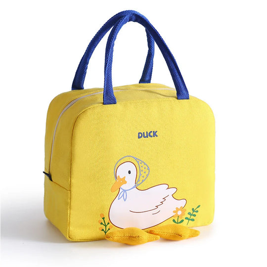 Boîte à lunch enfant isotherme motif canard ludique 4