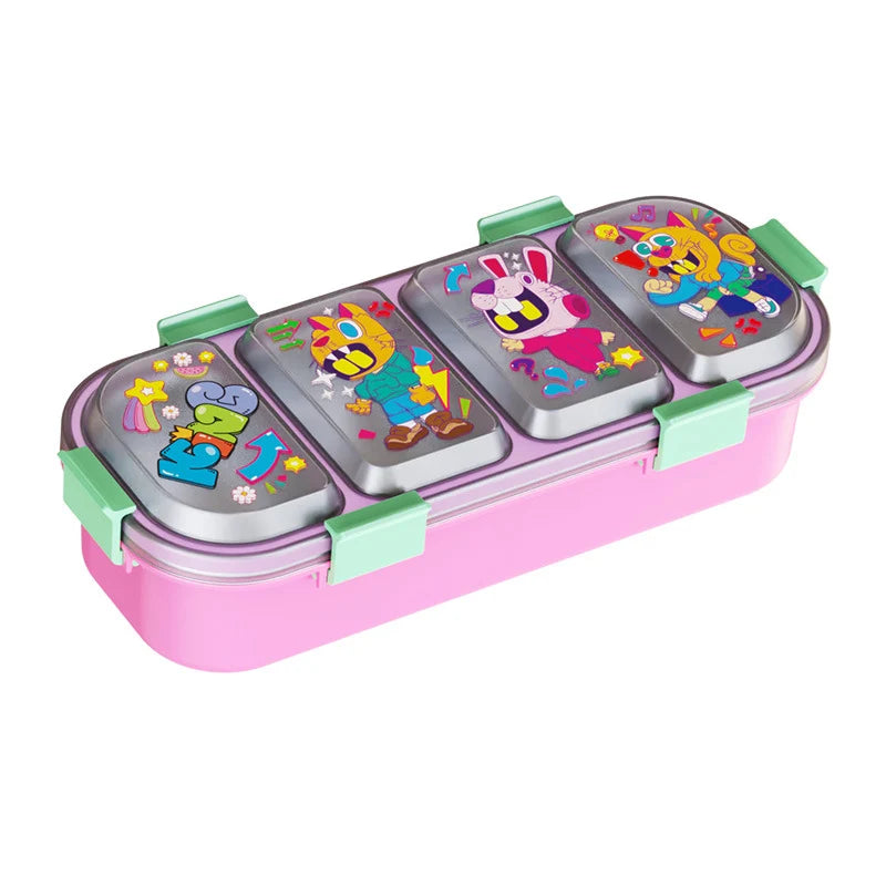Boîte à lunch enfant multi-compartiments thème requins 5