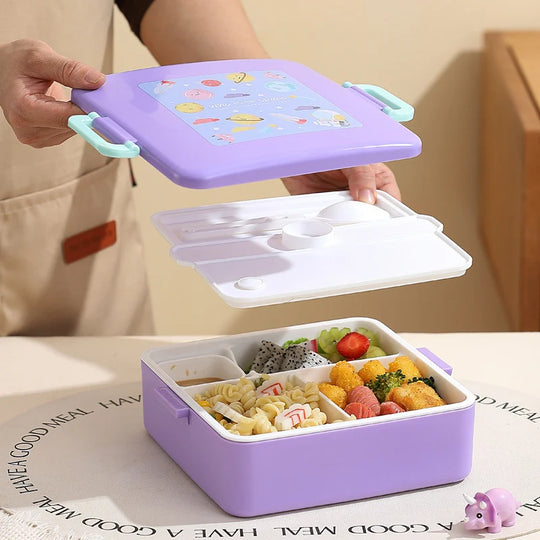 Boîte à lunch enfant thème dinosaures ludique et pratique 2
