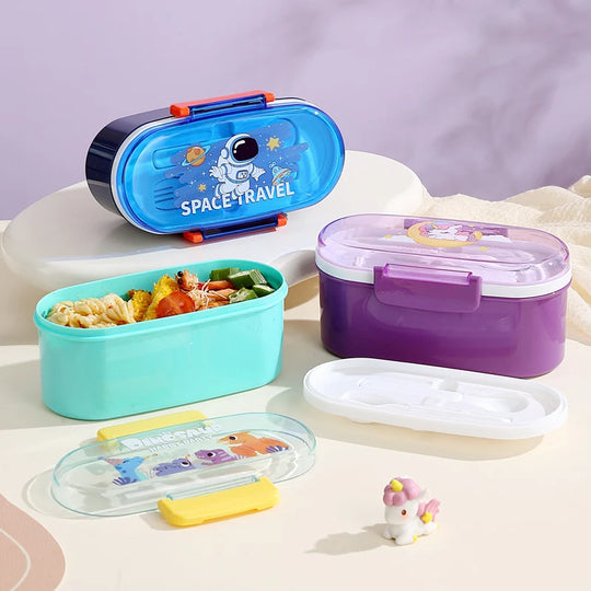Boîte à lunch enfant thème licorne ludique 1