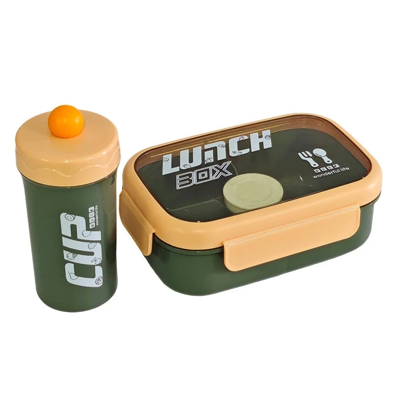 Boîte à lunch étanche avec compartiment pour couverts polyvalente 9