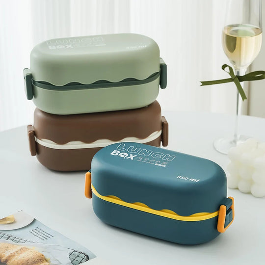 Boîte à lunch étanche polyvalente avec verrouillage sécurisé 1