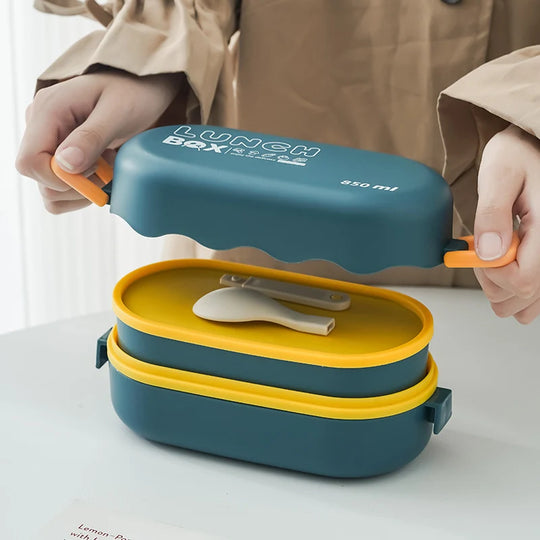 Boîte à lunch étanche polyvalente avec verrouillage sécurisé 3
