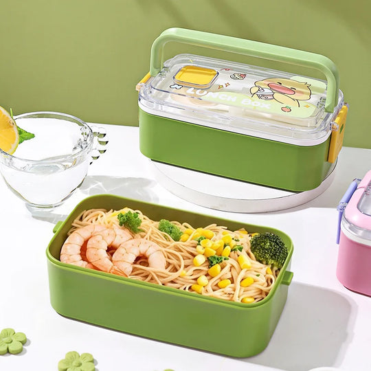 Boîte à lunch ludique à thème dessin animé pour enfants et adultes 5