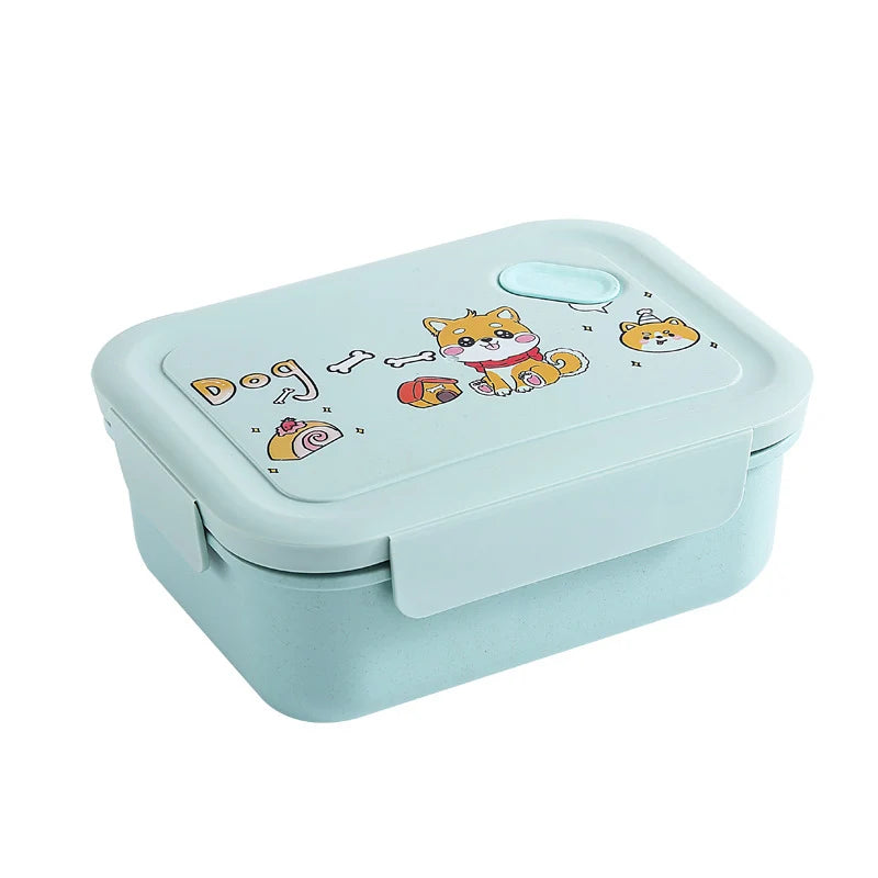 Boîte à lunch multifonction avec compartiments ludiques pour enfants et adultes 4