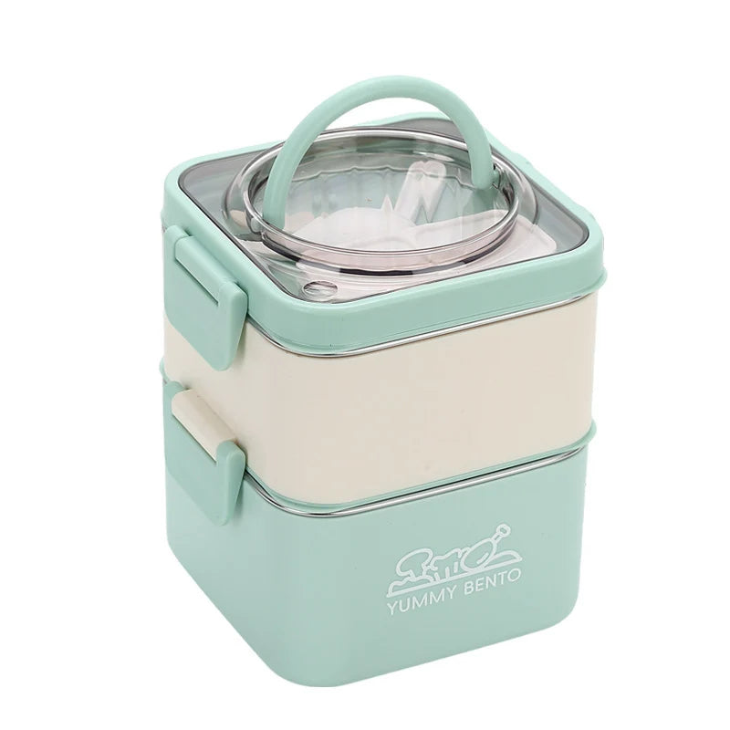 Boîte à lunch portable multi-compartiments pratique 5