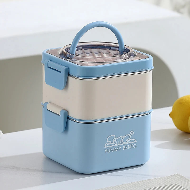 Boîte à lunch portable multi-compartiments pratique 6